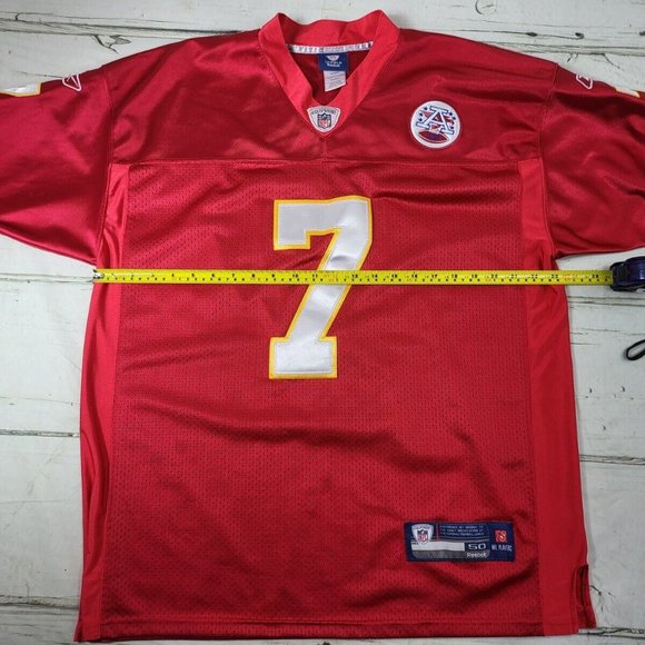 VTG Reebok On field Equipment Kansas City KC Chiefs Matt Cassel #7 Jersey Sz 50 - Picture 3 of 8
